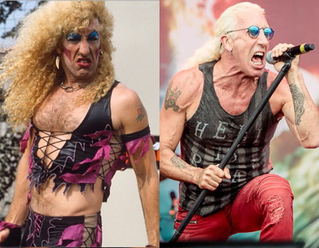 Dee Snider twisted sister then and now