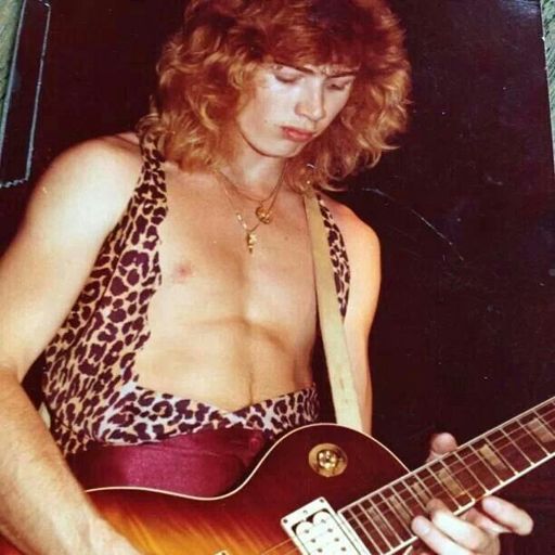 Dave Mustaine glam