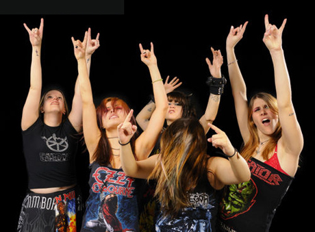 metal girls
