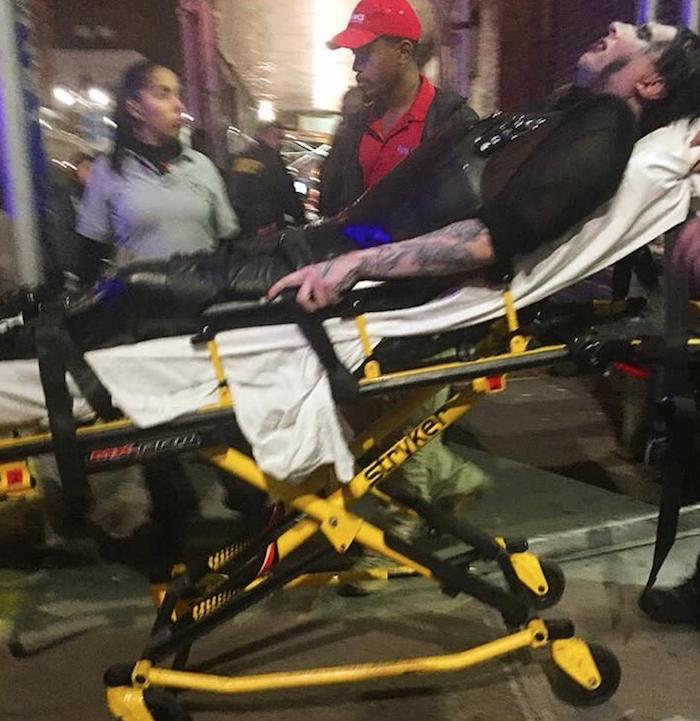 Marilyn Manson Rushed to Hospital
