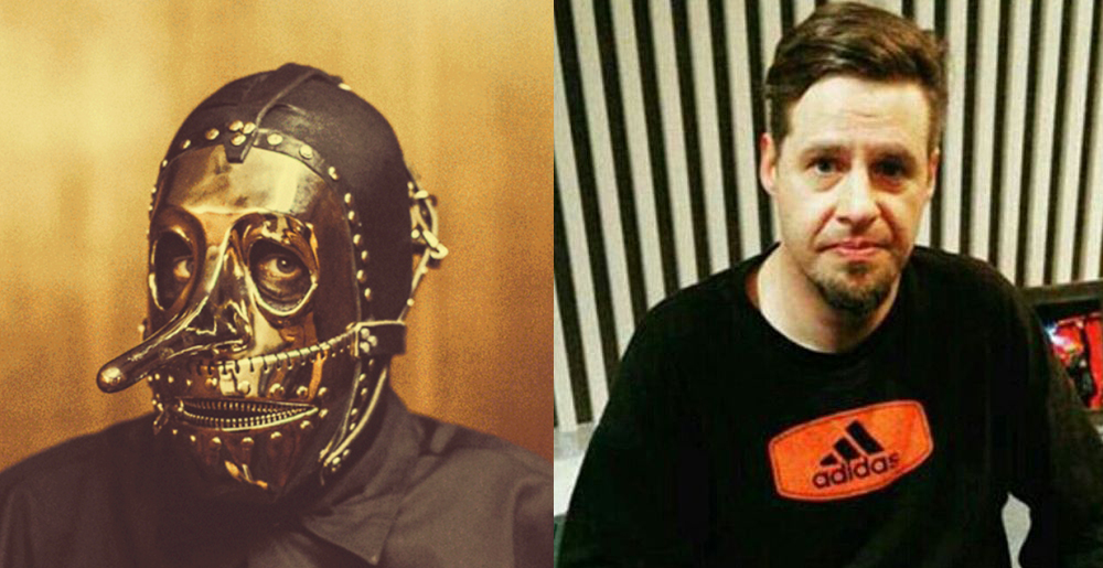 chris fehn with and without mask