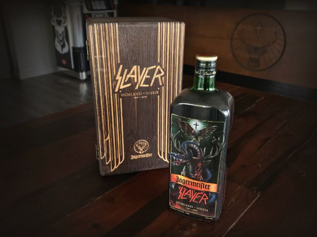 Jagermeister launch limited edition Slayer bottle