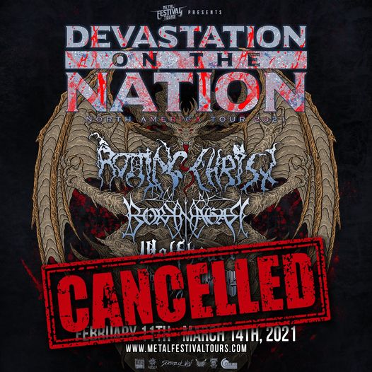 cancel tour