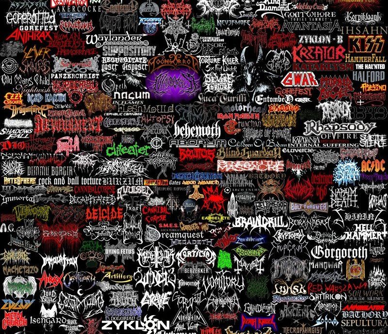 metal bands logos 1