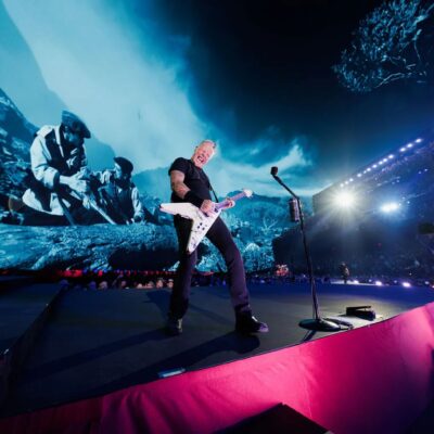 METALLICA стала первой метал-группой, выступившей в «Сфере» Лас-Вегаса